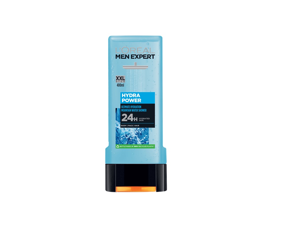 GEL MEN EXPERT DE BANHO HYDRA POWER 400ML