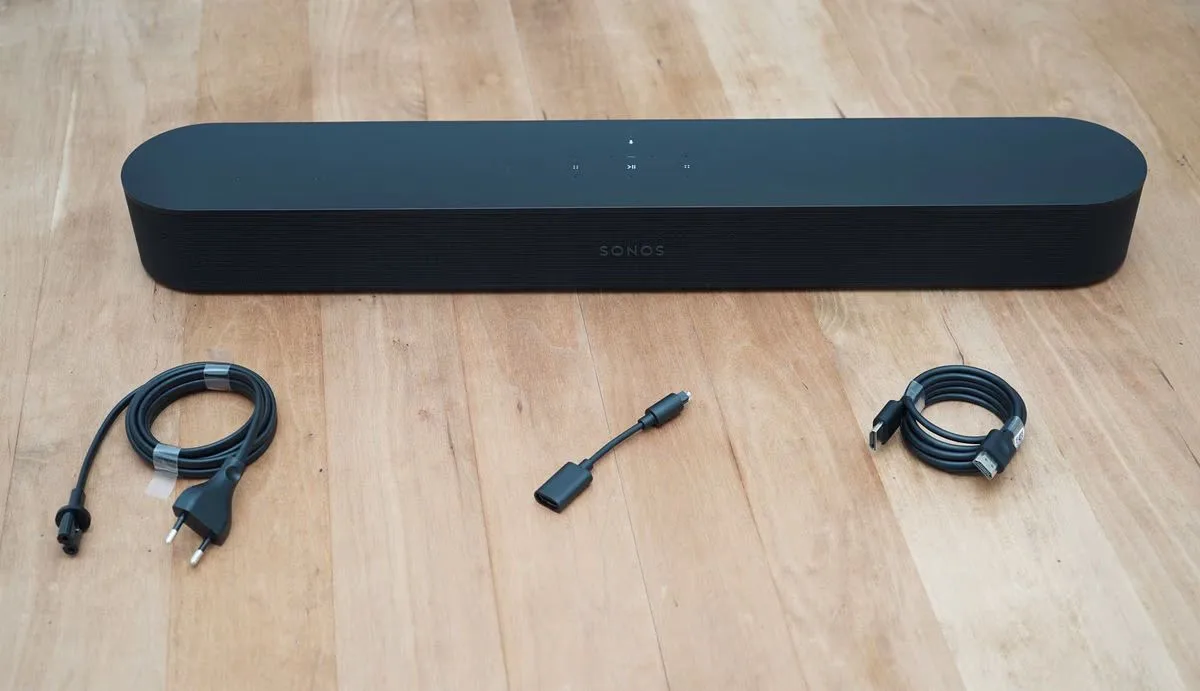 Sonos Beam Noir   2 Sonos Era 100 Noir   Sub Mini Noir Home-cinéma sans fil