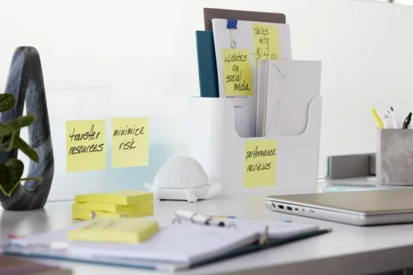 Post-it® Super Sticky Notes Canary Yellow™, 12 blokke, 76 mm x 127 mm