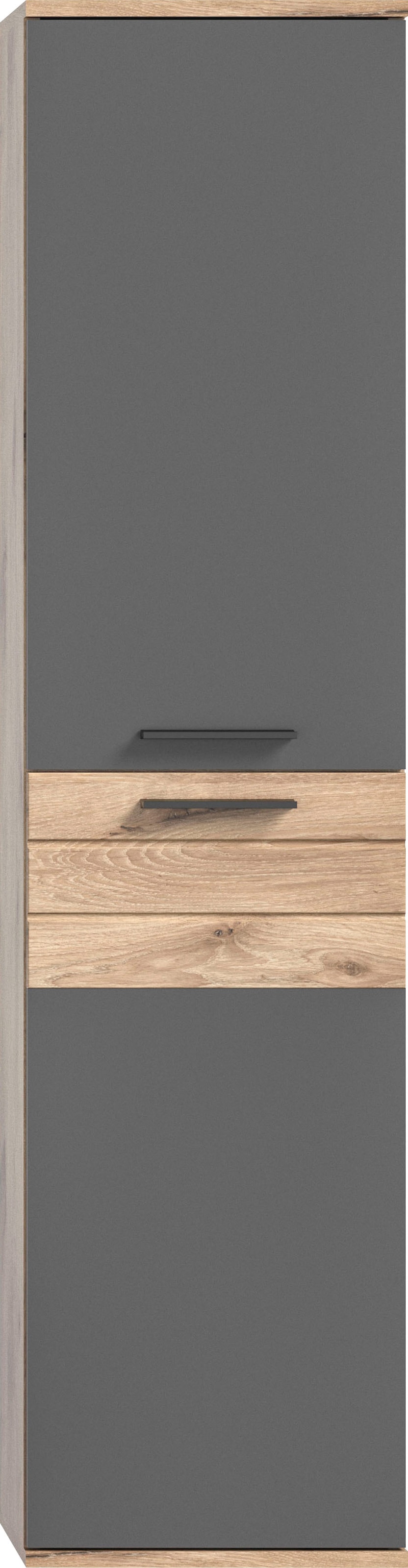 INOSIGN Midischrank »Riga, Breite 37 cm, 2 Türen, 2 Einlegeböden, 1 Konstruktionsboden« Türanschlag wechselbar, Badmöbel, Badschrank, Schrank,Bad, Hochschrank