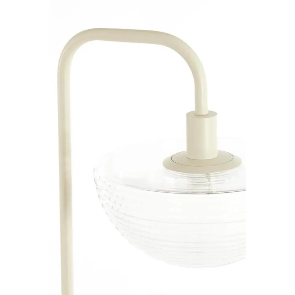 Vloerlamp Baylie - Mat crème - 43x30x165cm