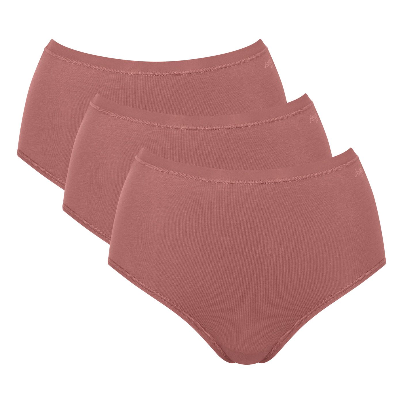 SloggiGO daily cotton «High Waist 3P» Slip 3er-Pack
