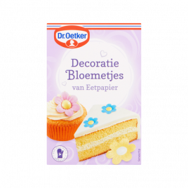 Dr. Oetker Decoratie bloemetjes van eetpapier