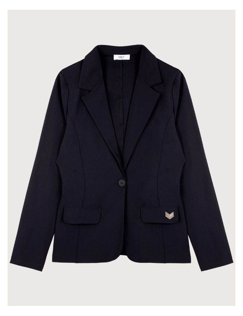 HBT NONCHALANTE CITY | SHIRLEY VESTE NOIRE