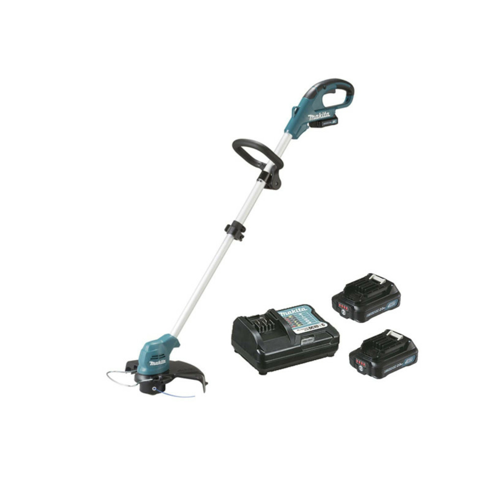 Coupe herbe makita 12v - 2 batteries 10.8v 2.0ah - 1 chargeur dc10wc ur100dwae