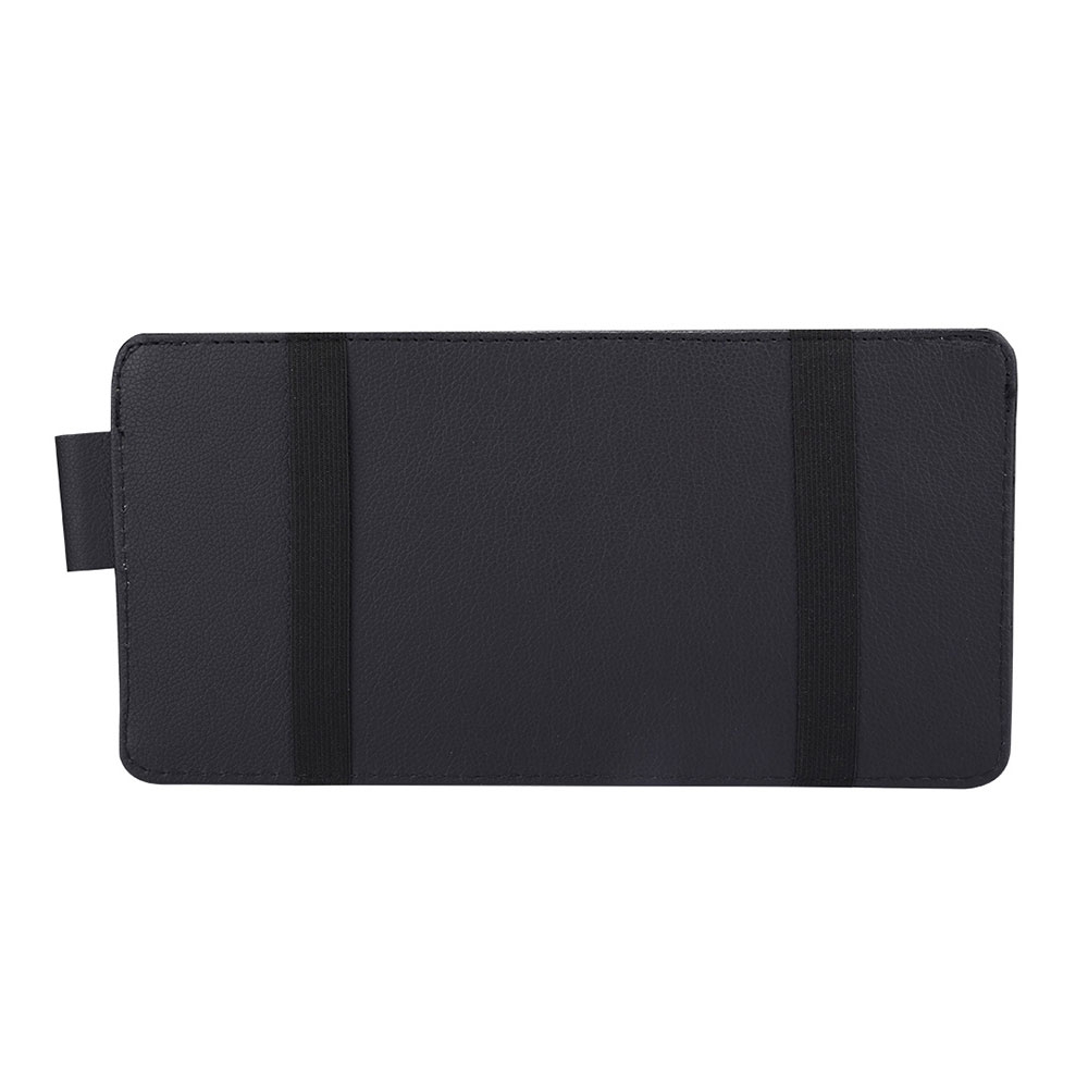 Universal Auto Sonnenblende Tasche Organizer Halterung mit 6 Fächern - Schwarz