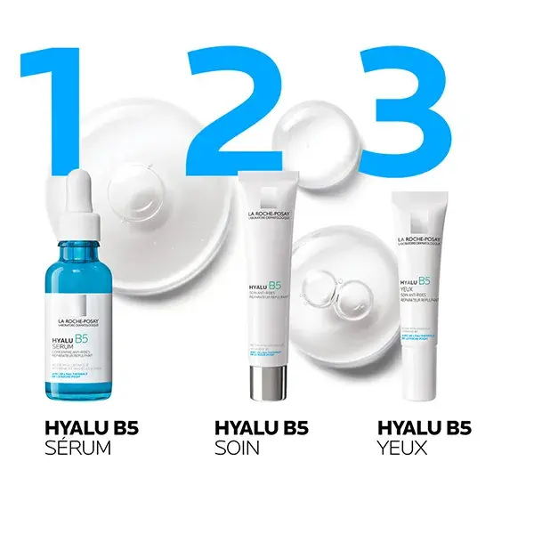 Sérum facial hidratante antirrugas La Roche-Posay Hyalu B5 com ácido hialurônico 30ml
