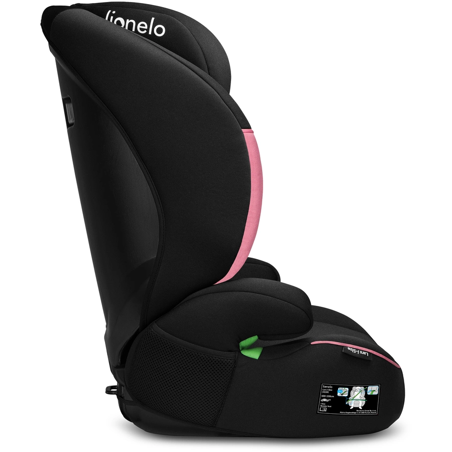 lionelo Kindersitz Lars i-Size Sporty Pink Baby