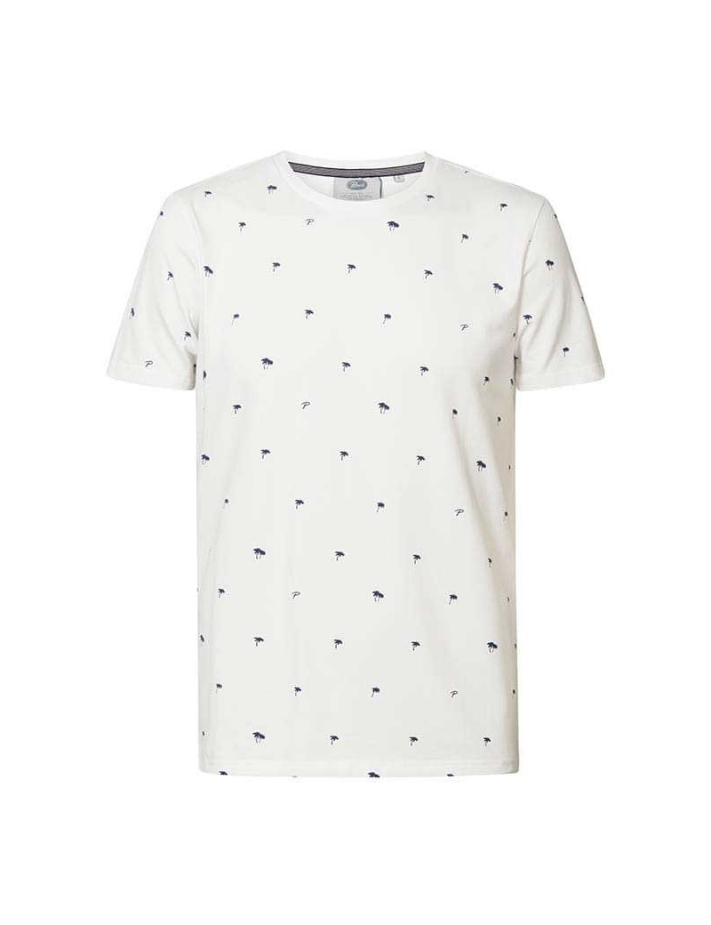 PETROL IND T-SHIRT MANCHES COURTES BLANC