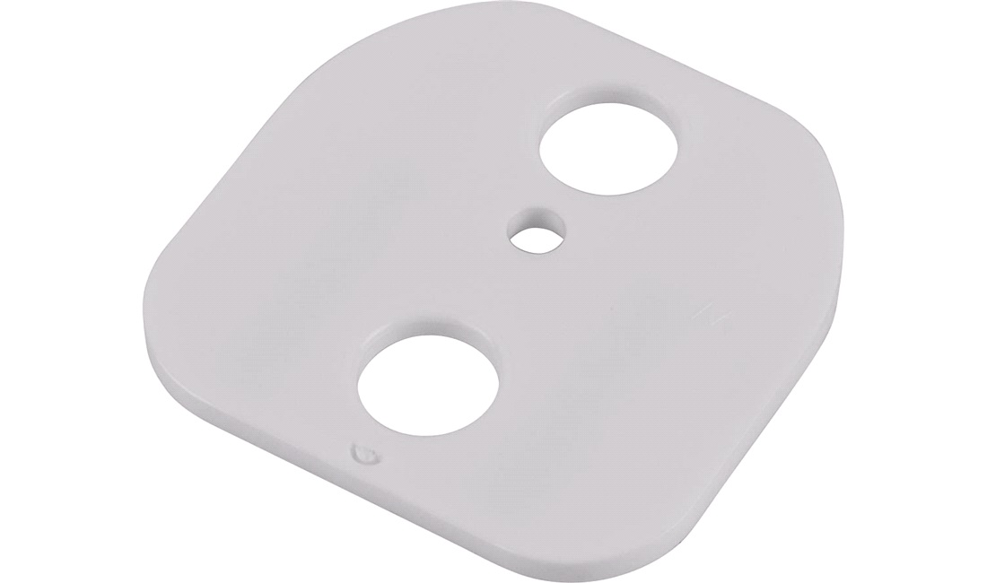 Mellemstykke til F3 Cykelcomputer holder hvid