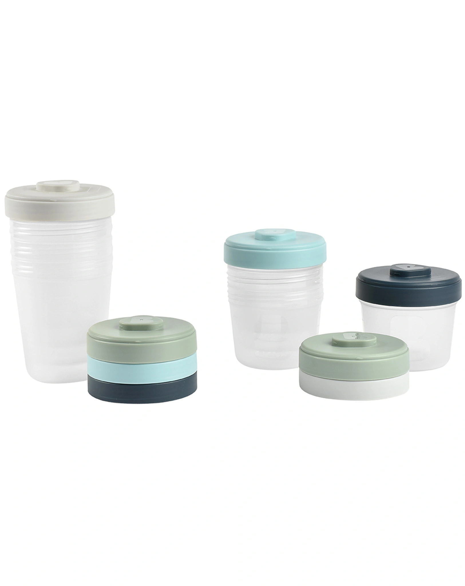 Portionsbehälter-Set CLIP (4x250 ml/4x150ml) 8-teilig