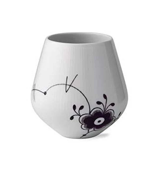 Royal Copenhagen  Sort Mega vase - 15 cm.