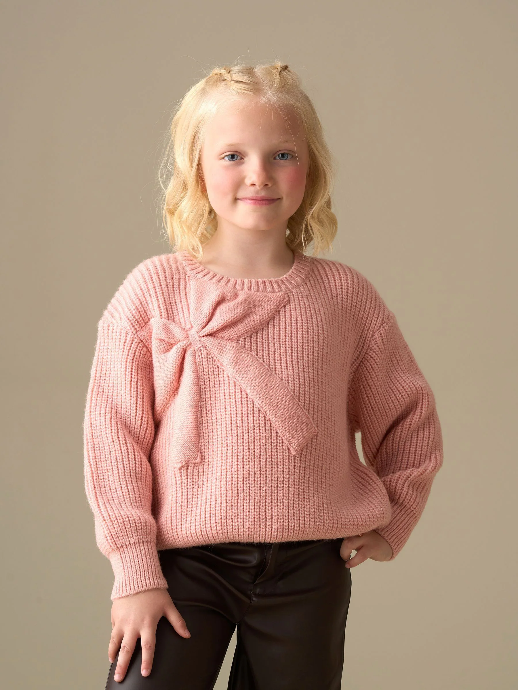 Angel & Rocket Arya Knitted Bow Jumper