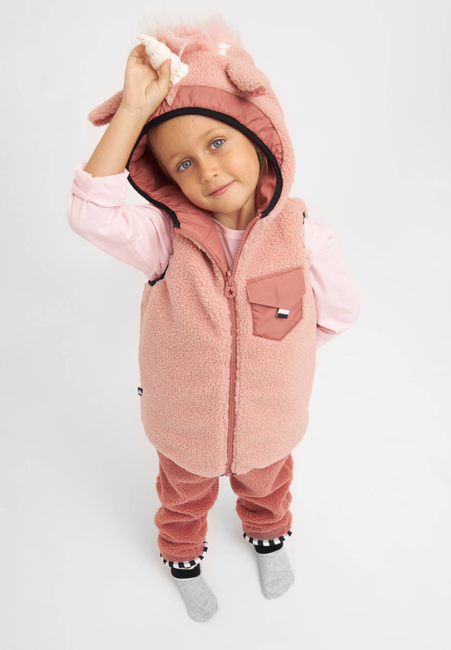 WeeDo| Kinder Teddy Fleeceweste UNIDO