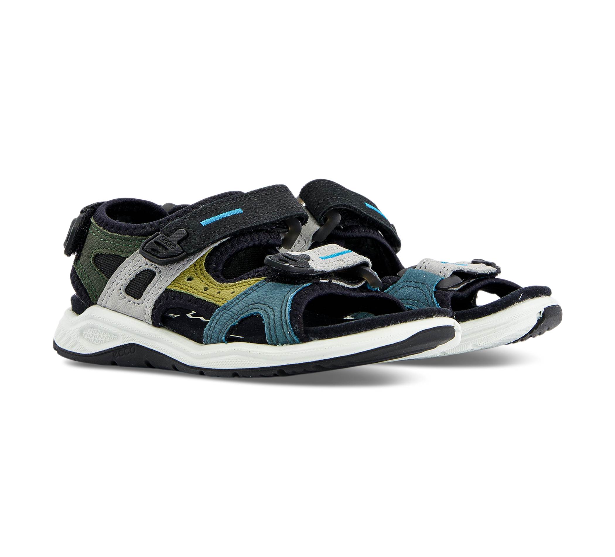 Ecco X-trinsic K - Trekkingsandalen blaumulticolor