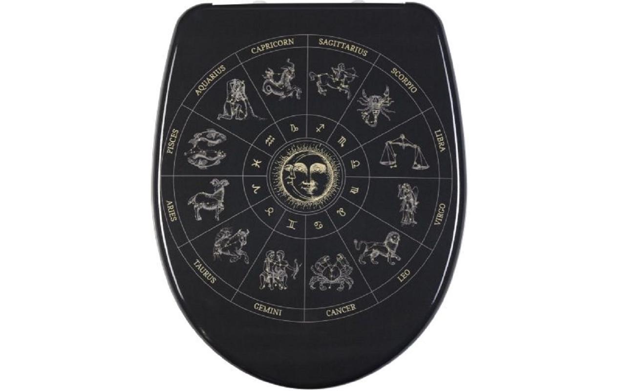 Toilettensitz Zodiac DuroplastWC-Sitz mit Montageset