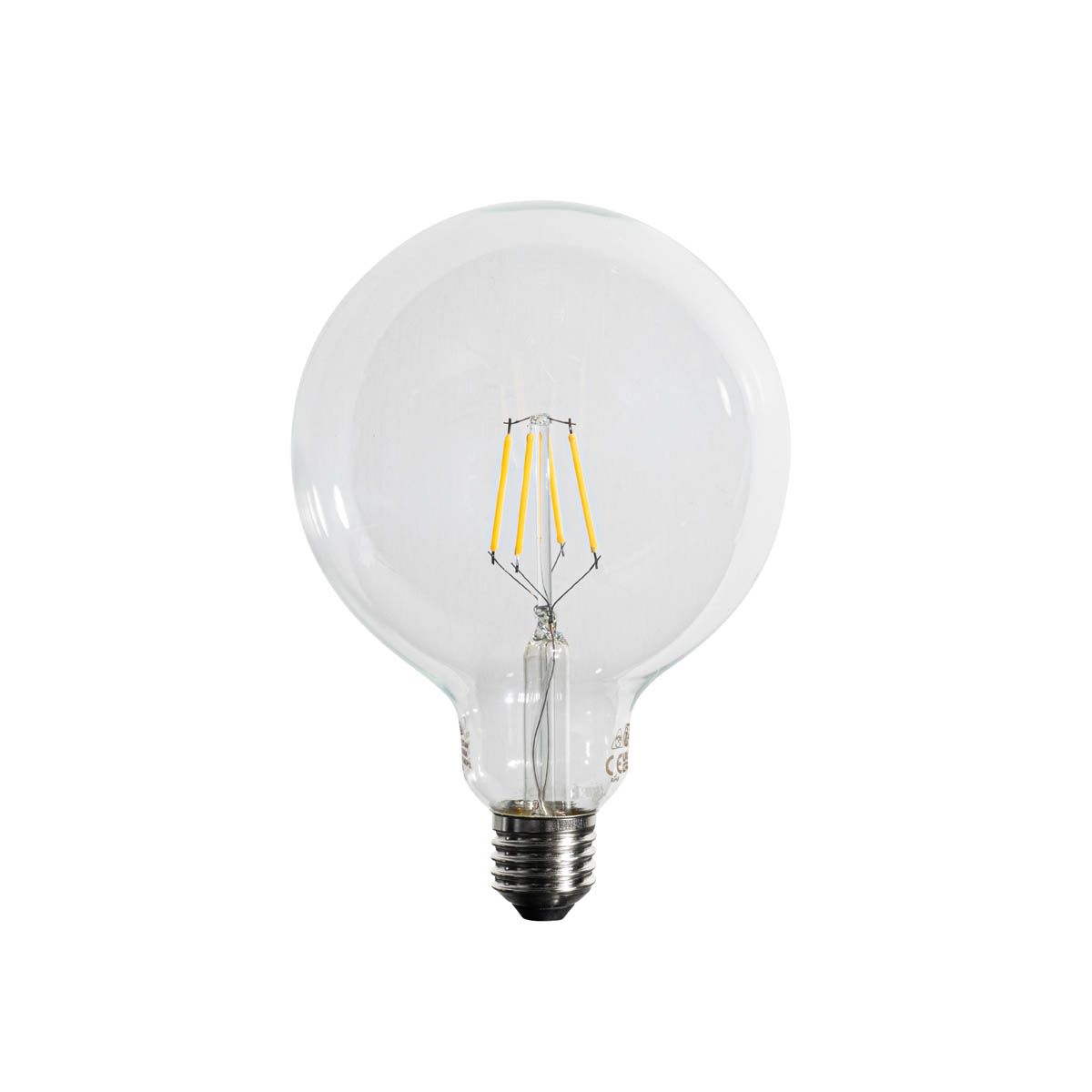 E27 dimbare LED lamp G125 5W 450 lm 3000K