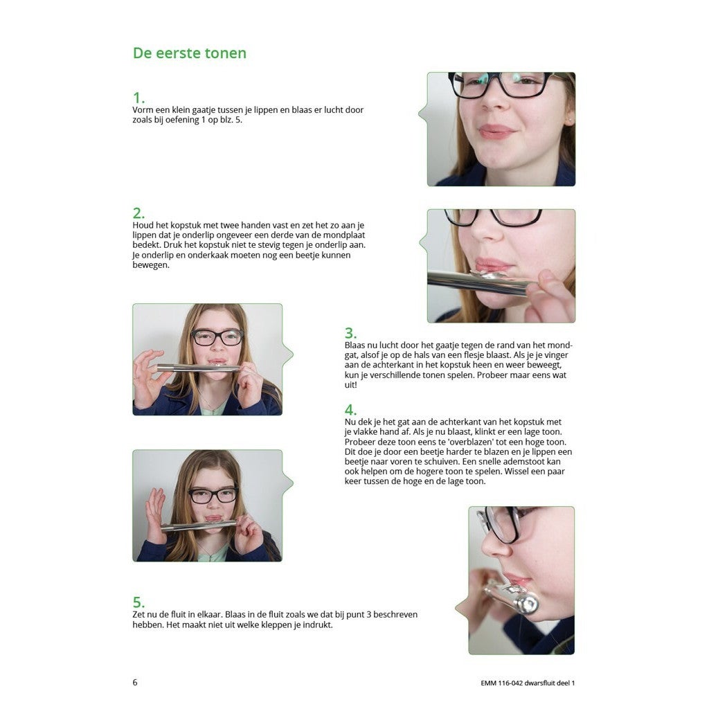 Hal Leonard Samen Leren Samenspelen Dwarsfluit 1 complete methode voor individueel en groepsonderwijs