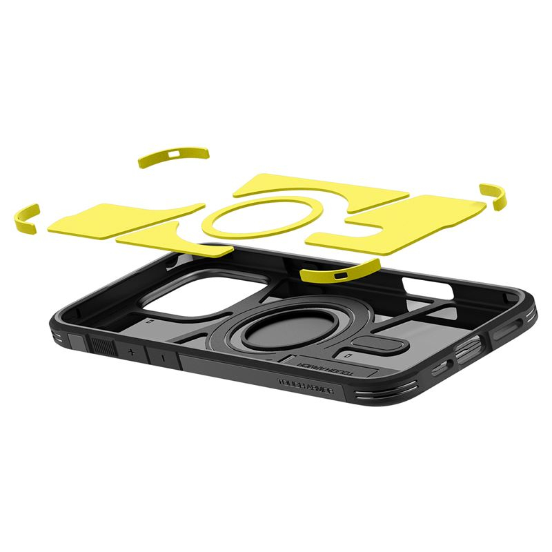iPhone 16 Pro Max Tough Armor MagSafe Case Hülle (ACS08013) - Schwarz