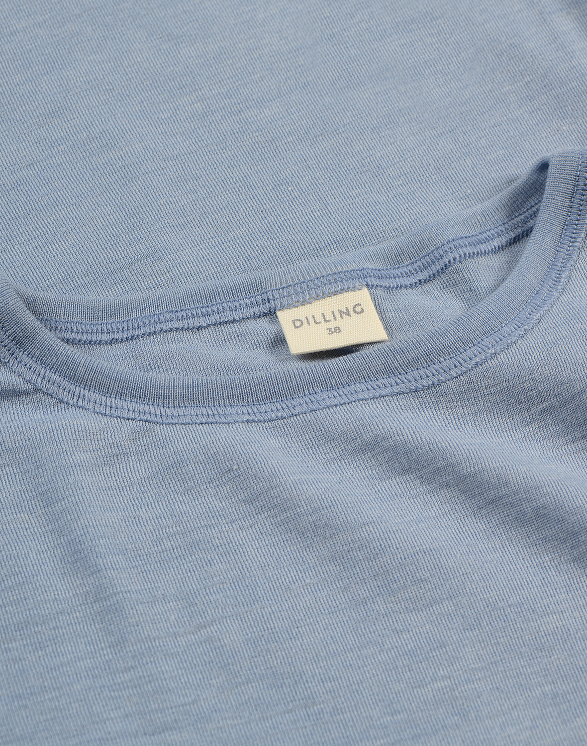 T-shirt van merinowol/zijde voor dames
