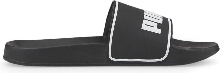 Puma Leadcat 2 0 2.0 badslippers zwart wit Rubber Logo 40.5