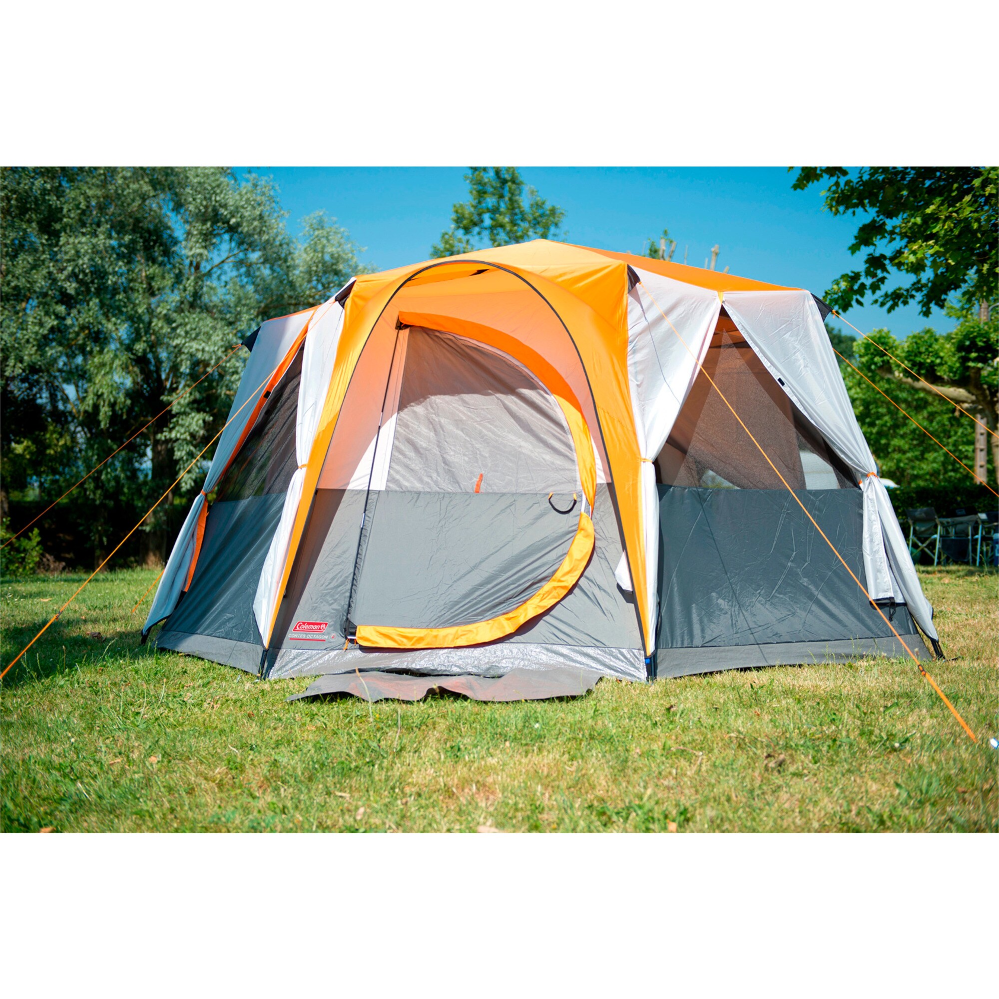 Coleman Zelt Kuppelzelt Octagon 8 Orange