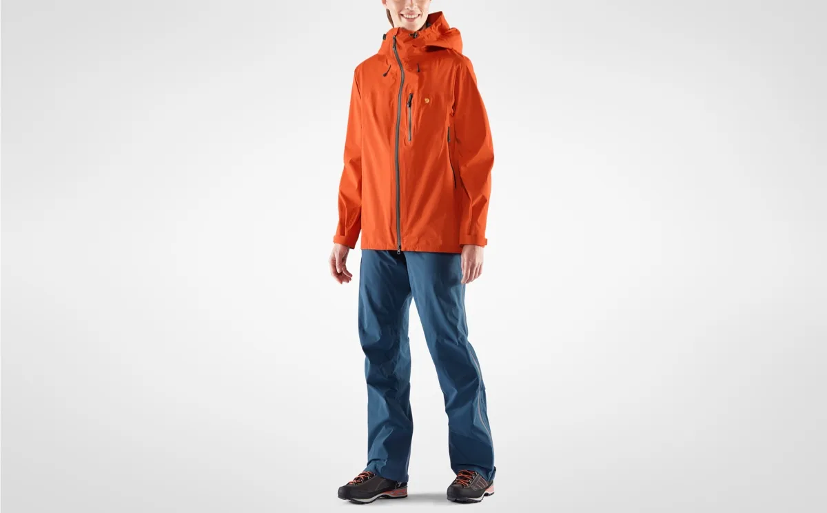 Fjällräven Women's Bergtagen Lite Eco-shell Jacket Mountain Blue