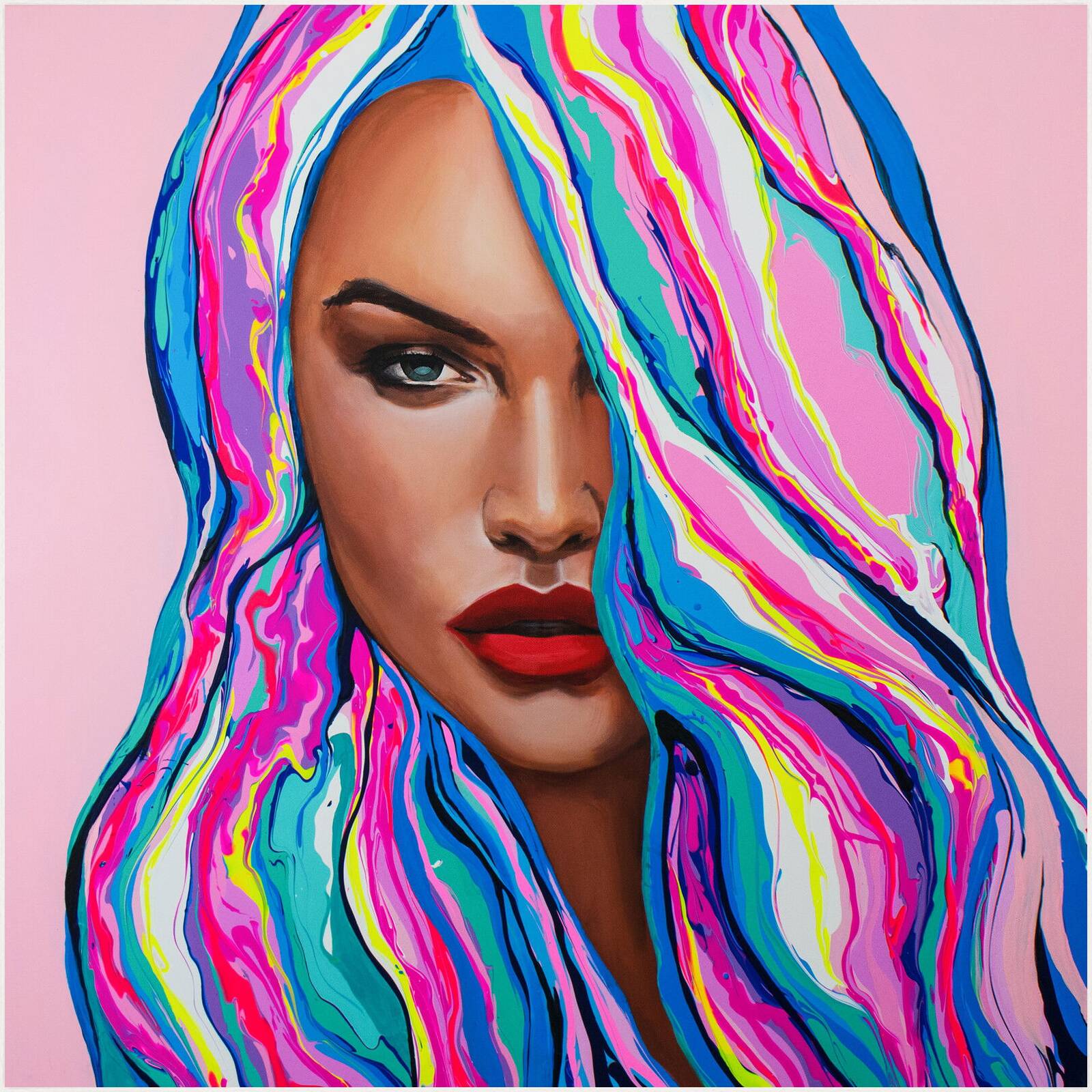 Pink Passion by Yeliza - Limited Edition. Edition of: 100. Signed.