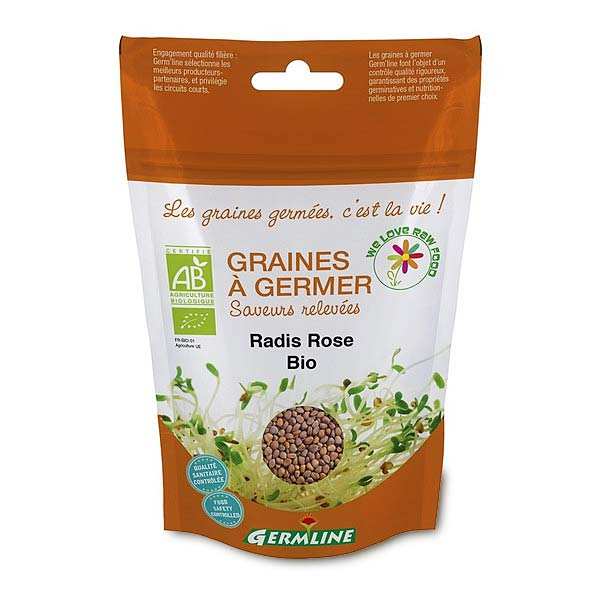 Radis rose bio - Graines à germer