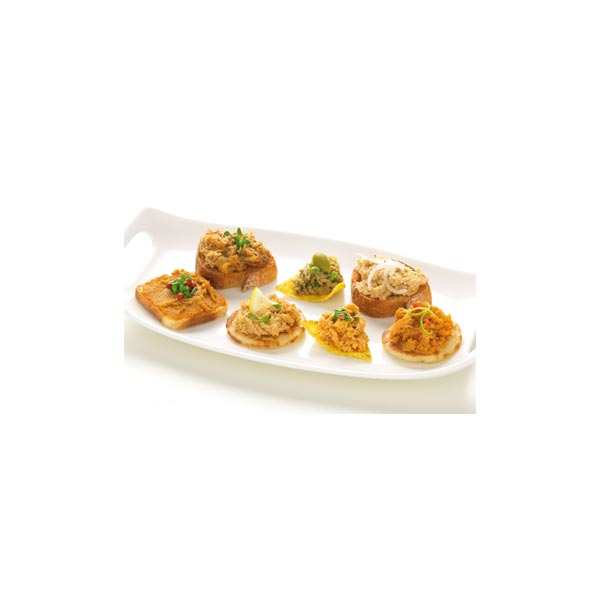 Assortiment de 7 tartinables de la mer