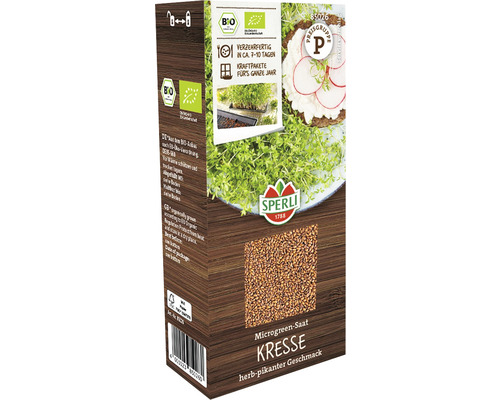 Tuinkers, speren, groene spruiten