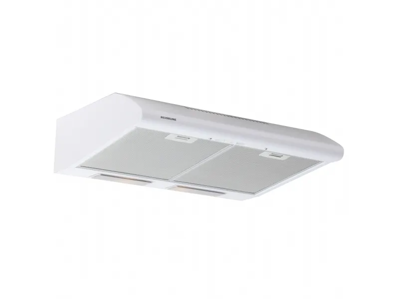 SILVERLINE Likya SL 1201 HV - Hætte - standard - bredde: 59.8 cm - dybde: 50 cm - udtrækning og recirkulation (-) - hvid