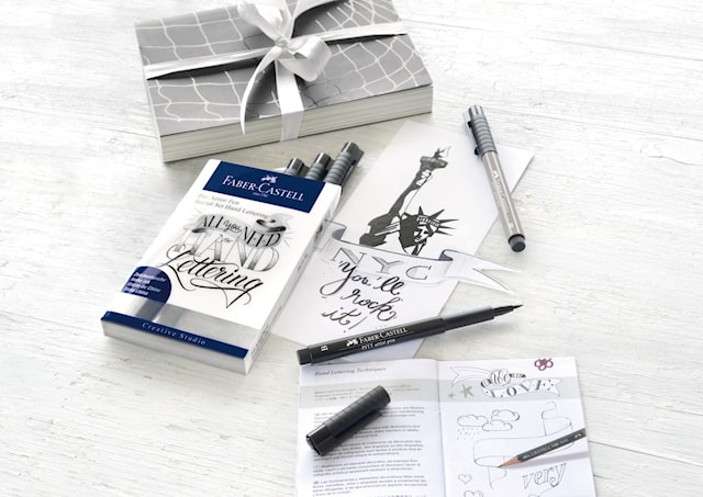 Pitt Artist Pen Handletter Starterset, Faber-Castell