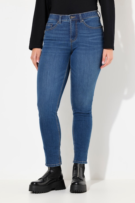 Jeans Sarah, schmales Bein, Komfortbund, Stretch