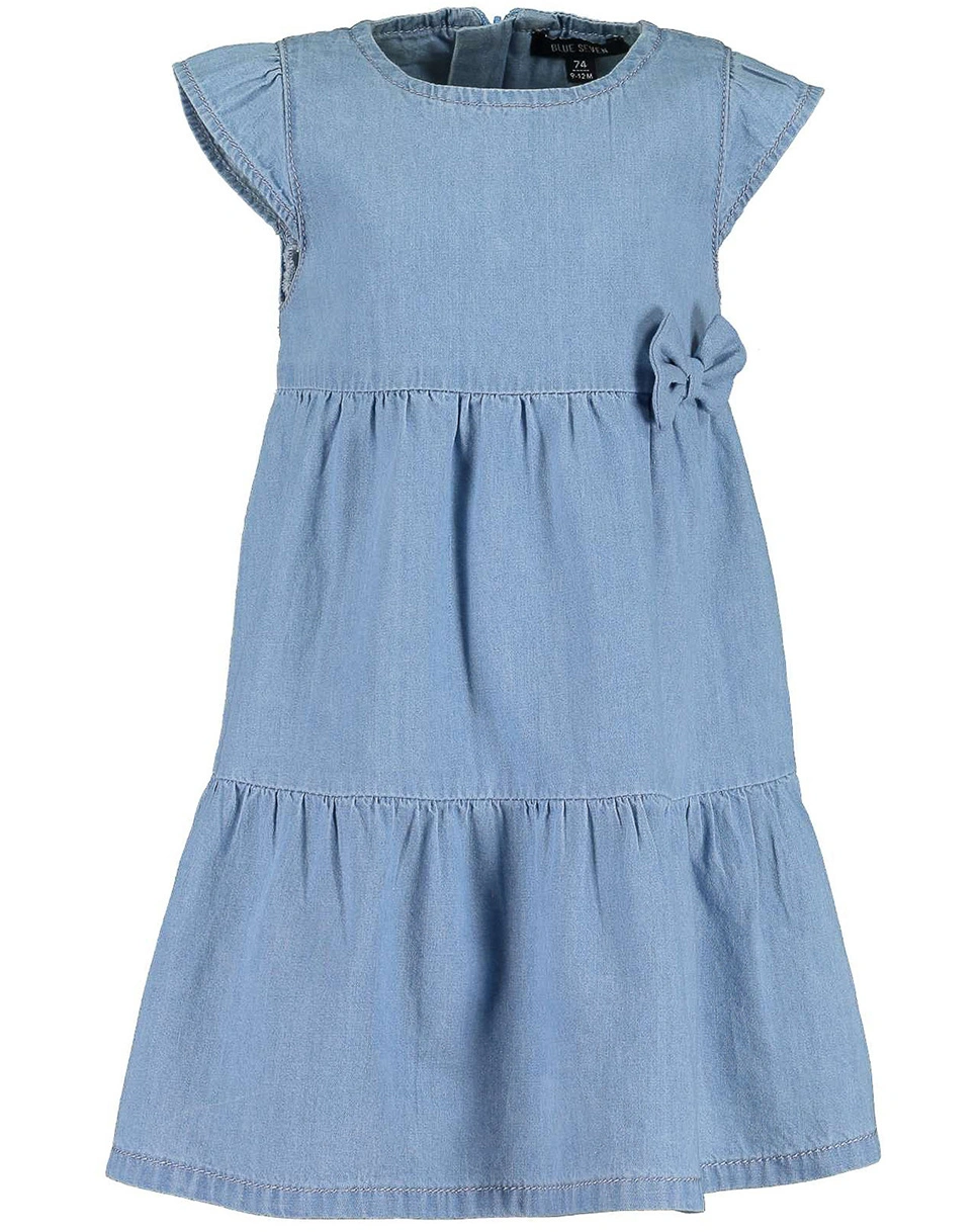 Kurzarmkleid LOADS OF LOVE in jeansblau