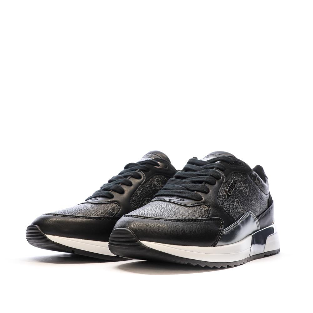 Guess Baskets Noires Femme Guess Moxea12
