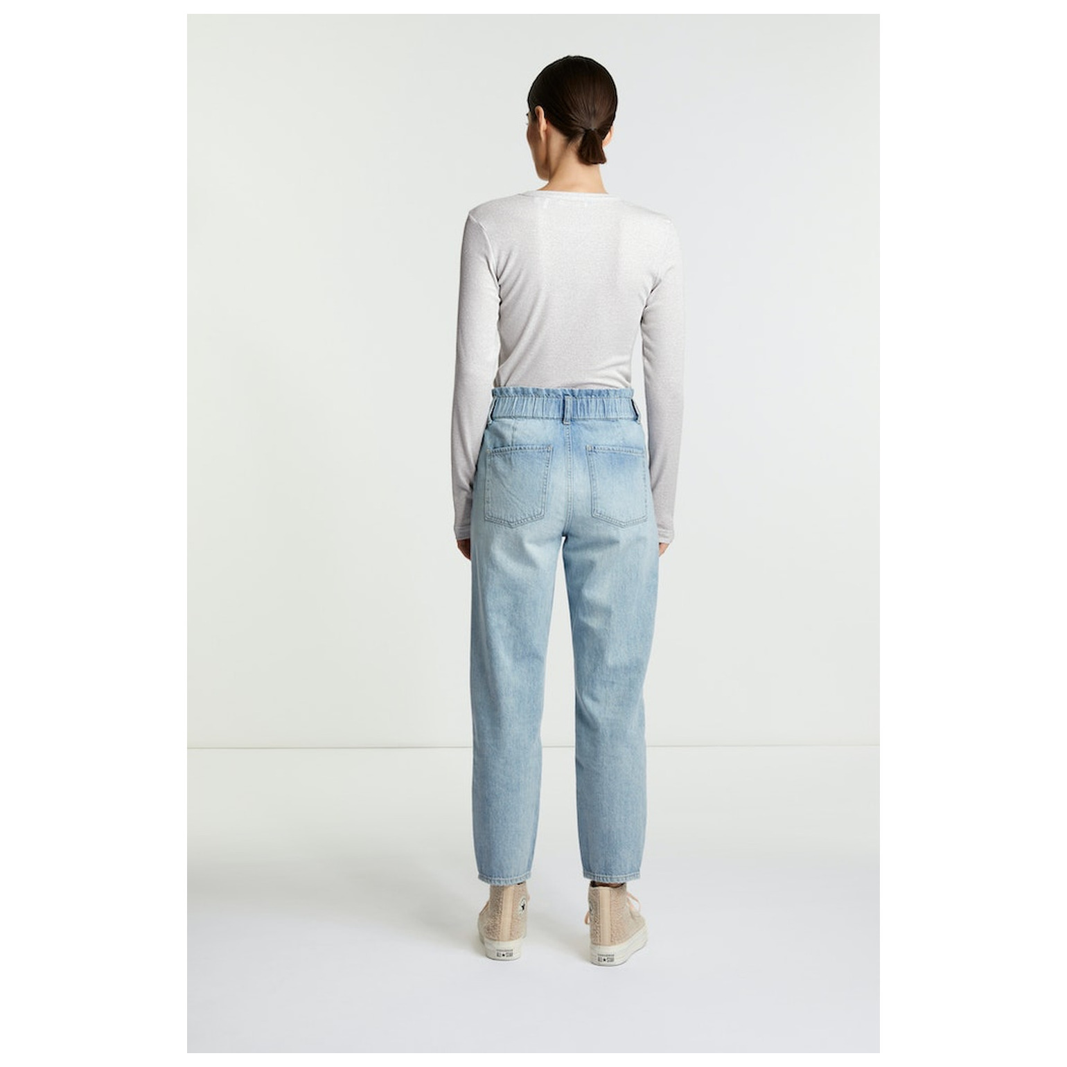Rich & Royal EcoVero Rib Lurex Longsleeve
