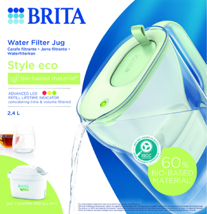 Brita Eco Waterfilterkan Groen 1ST