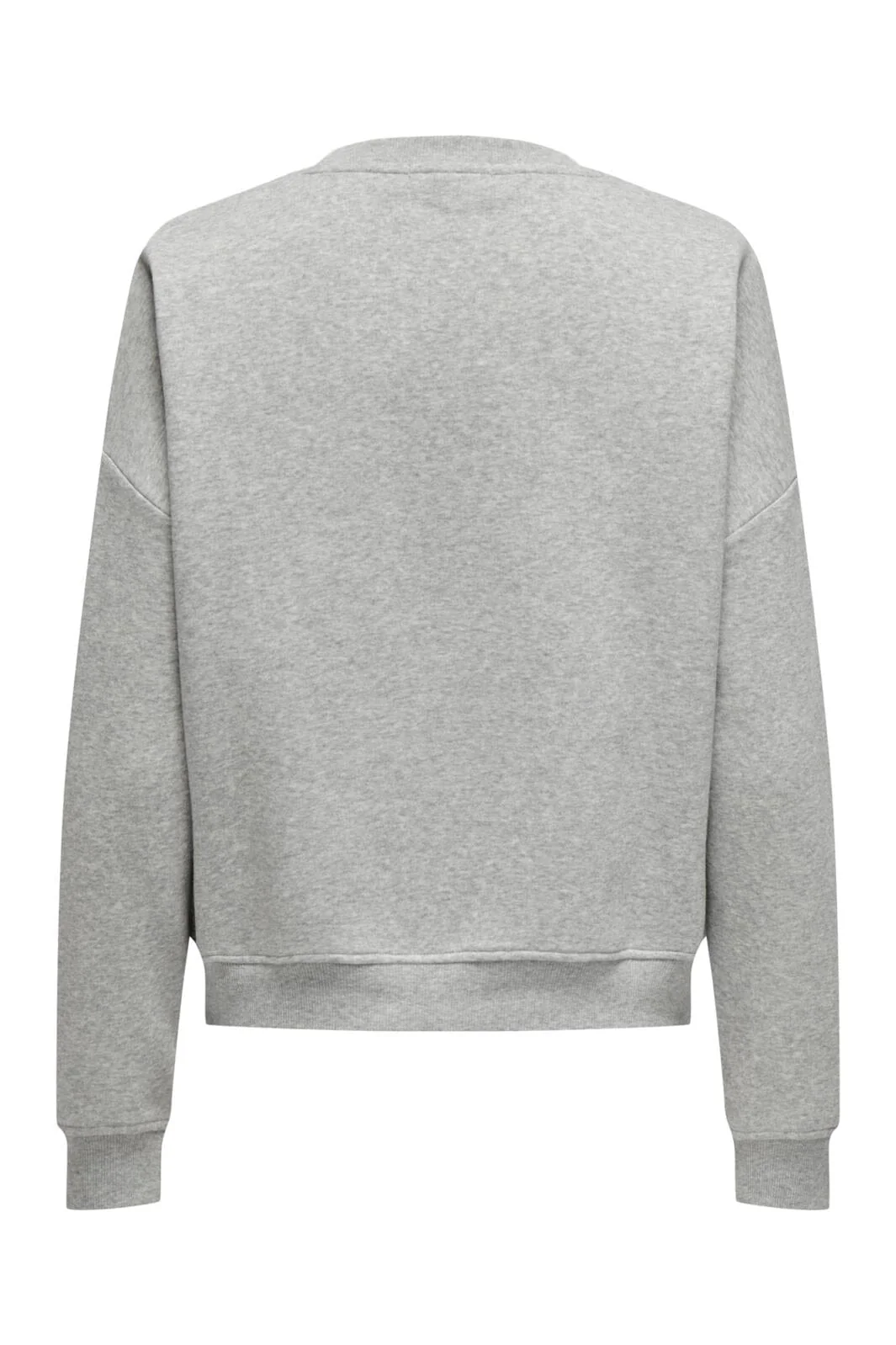 Only Onlsweat Life L/S Crew O.Size State 4449102 light grey melange san diego