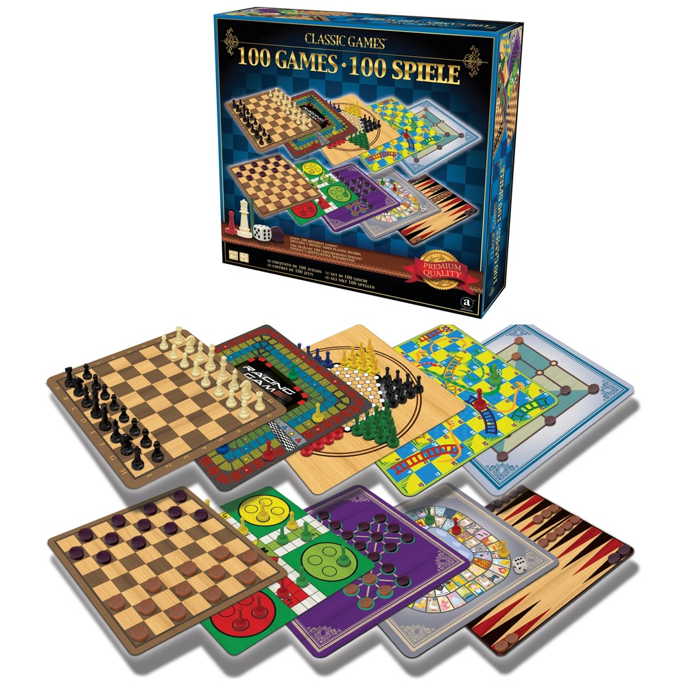 Klassische Spiele-Sammlung – 100 Spiele