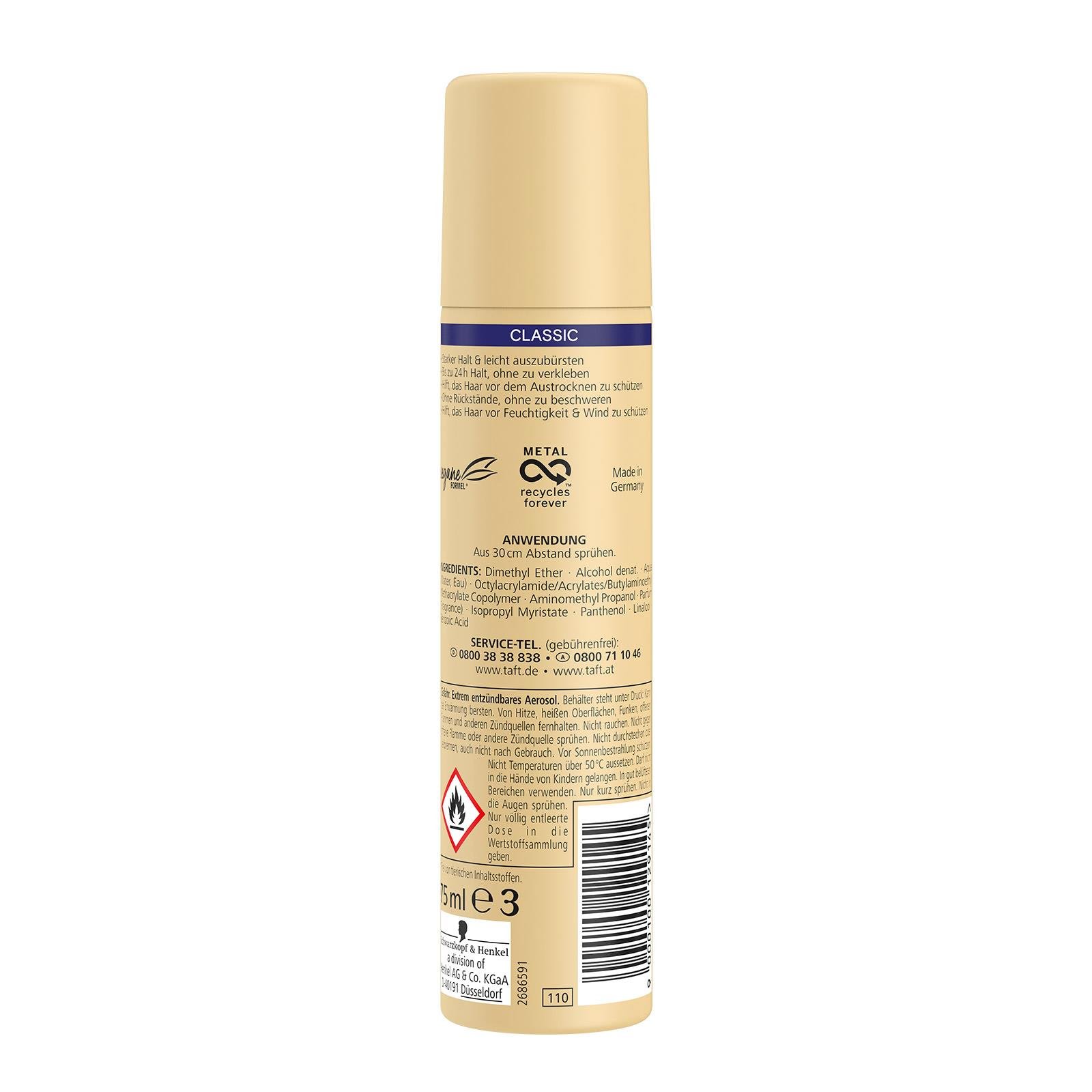 Taft starker Halt Haarspray