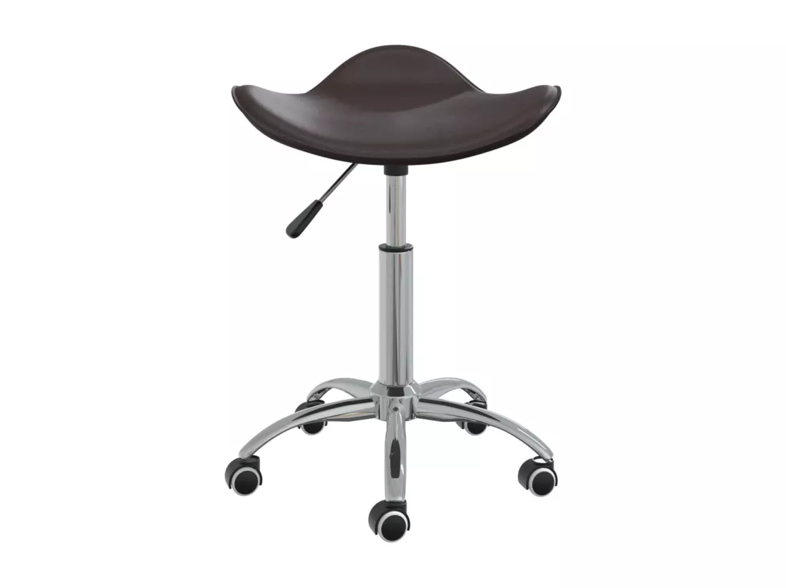 Chaise de bureau Marron Similicuir