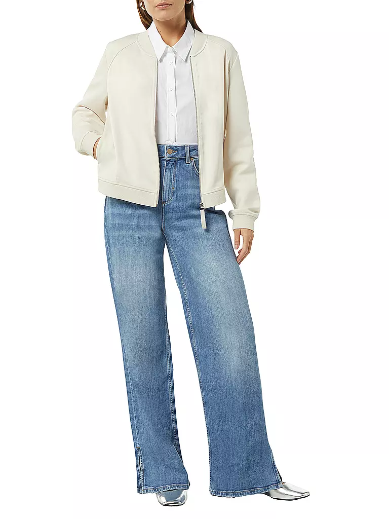 COMMA IDENTITY Jeans Wide Leg Fit  blau