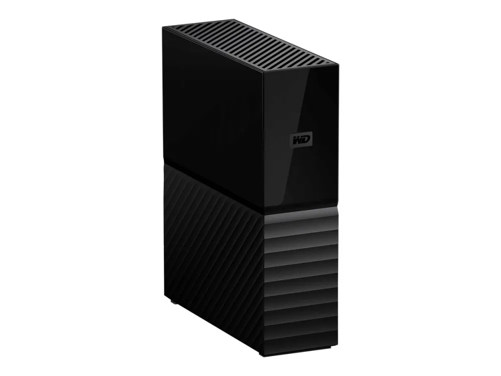WD My Book WDBBGB0180HBK - Harddisk - krypteret - 18 TB - ekstern (stationær) - USB 3.0 - 256-bit AES - sort