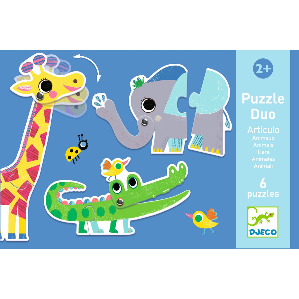 Puzzle Duo - Articulo Animaux