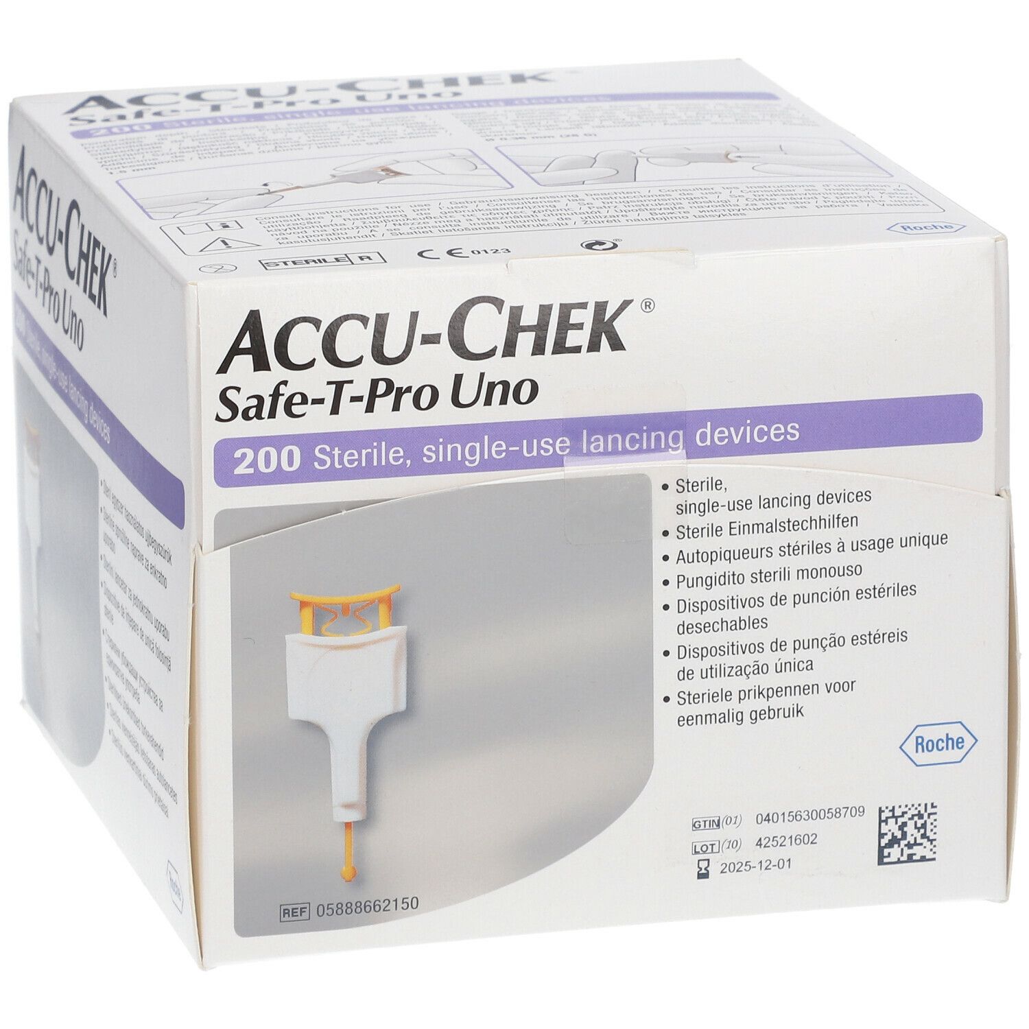 ACCU-CHEK® Safe T Pro Uno II Lanzetten