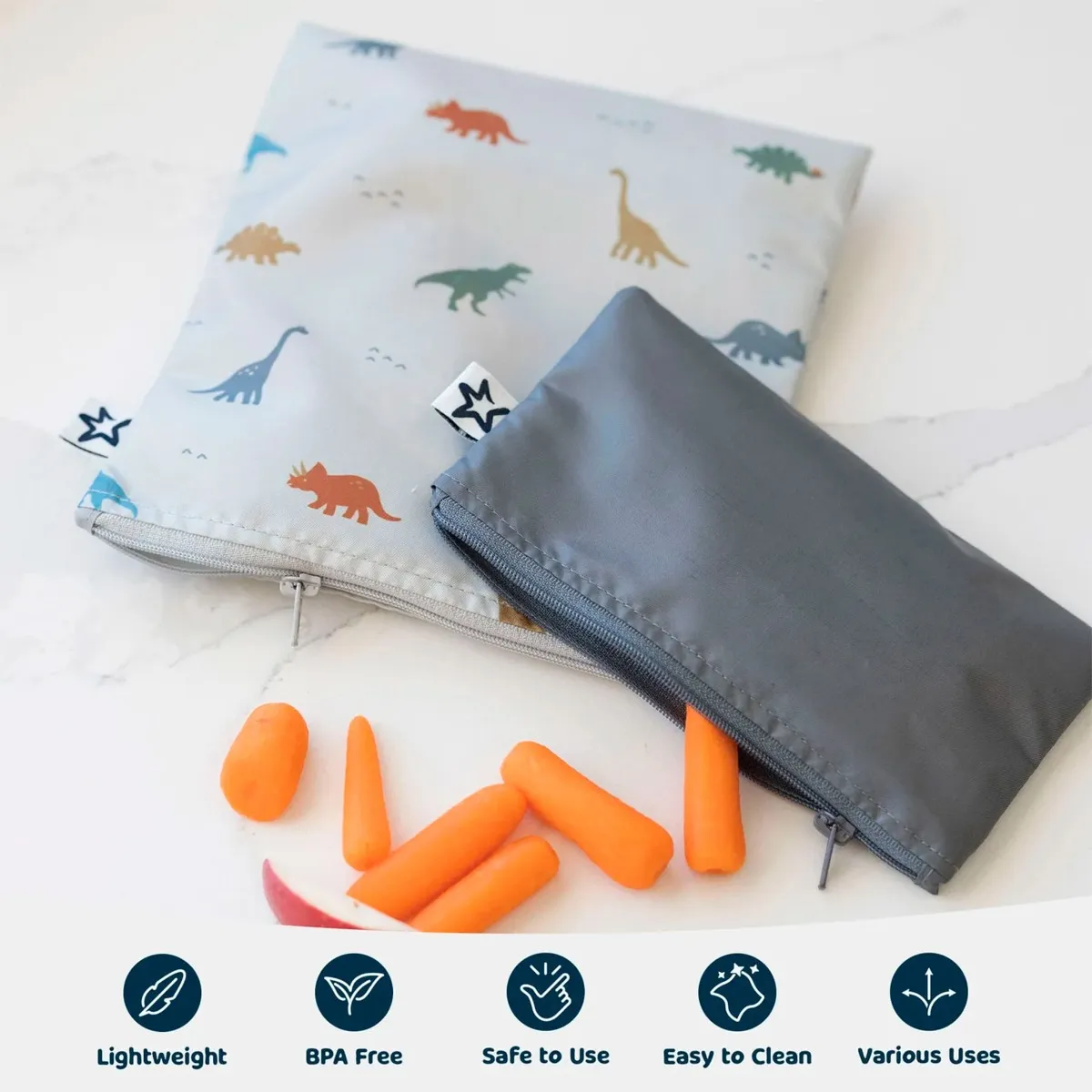 Tiny Twinkle Sac à Collations (5) - Dino