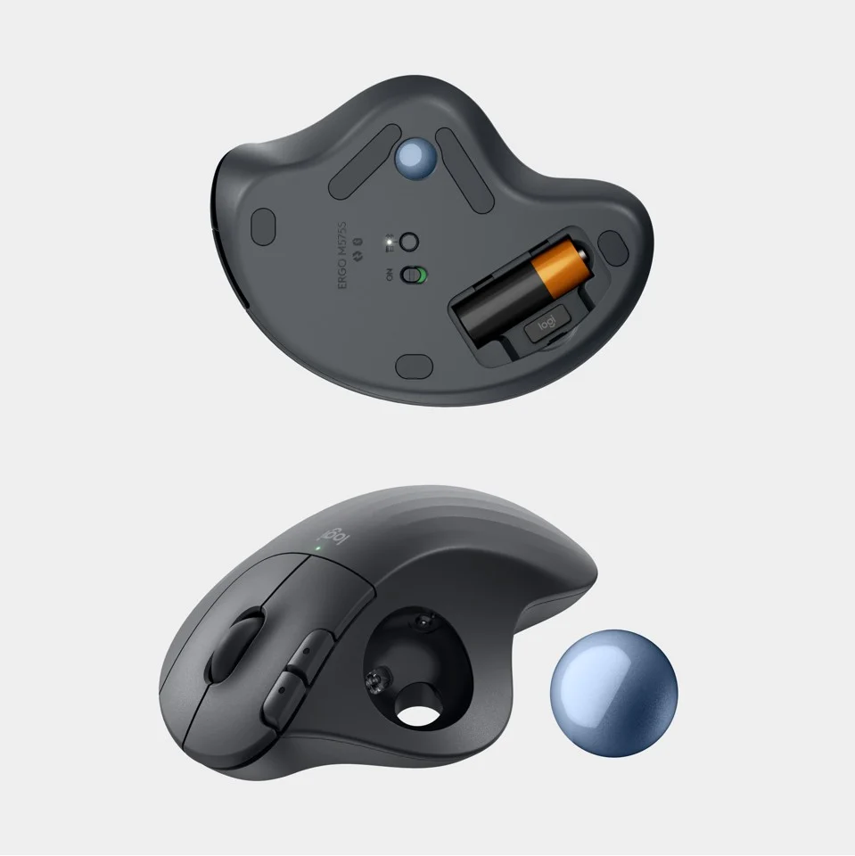 Logitech - ERGO M575S Wireless Trackball