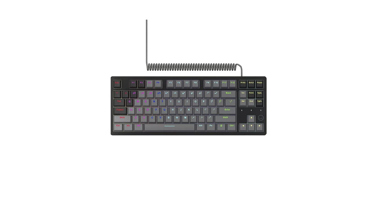 LORGARAzar 514TKL, gaming toetsenbord  (Zwart, US lay-out, LOGAR Dream, TKL, RGB)