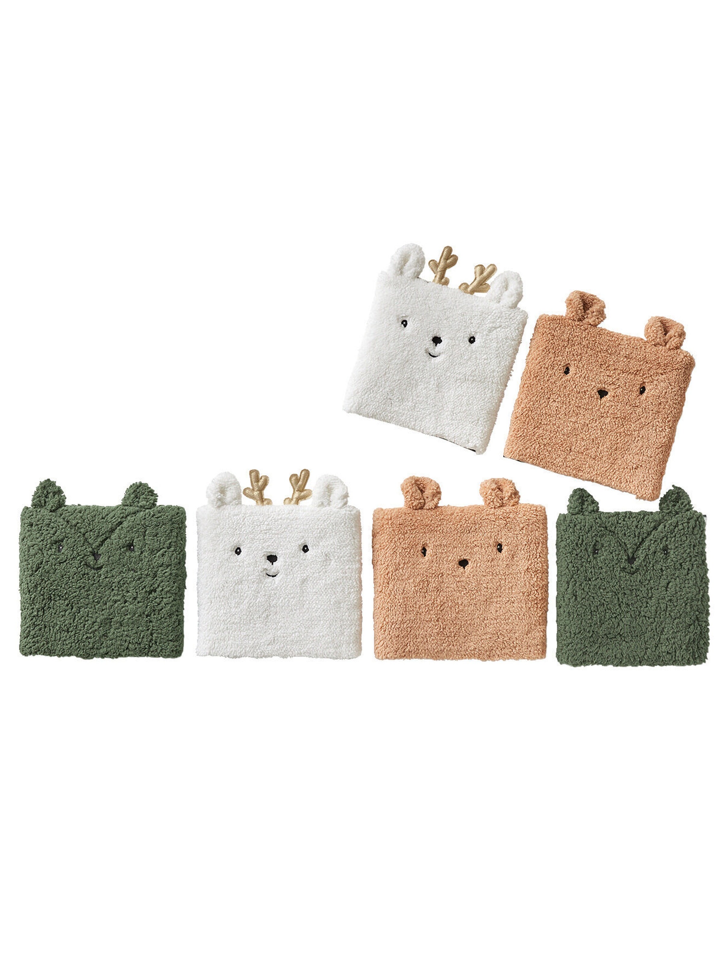 Vertbaudet Baby Bettumrandung GRÜNER WALD mehrfarbig/bär